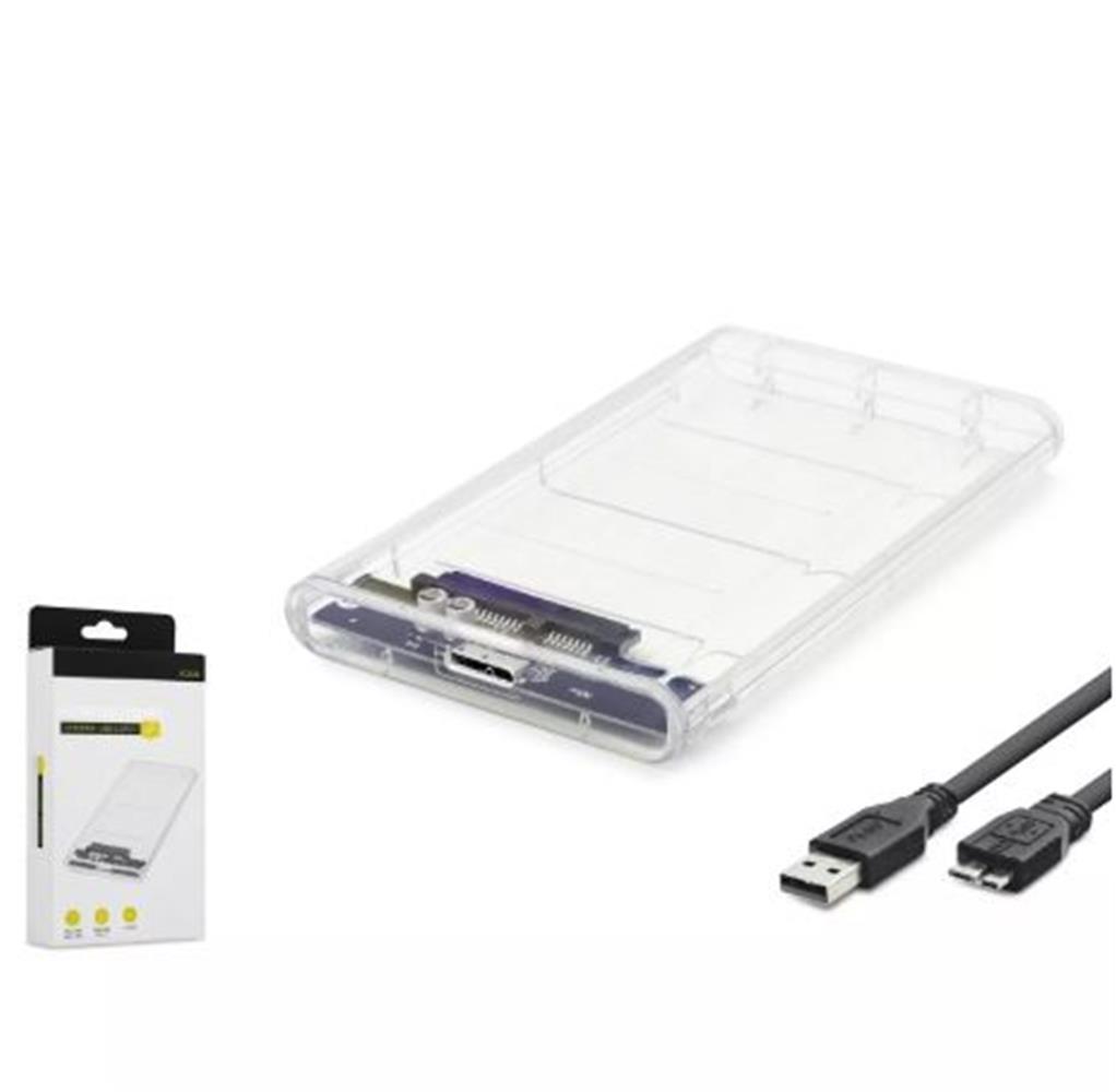 HADRON HDX1760 HDD KUTU USB3.0 PLASTİK SATA 2.5