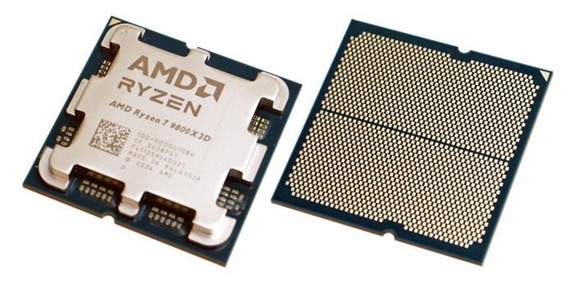 Amd Ryzen 7 9800X3D TRAY 5.20 Ghz 8 Çekirdek 96MB AM5 4nm Kutusuz İşlemci