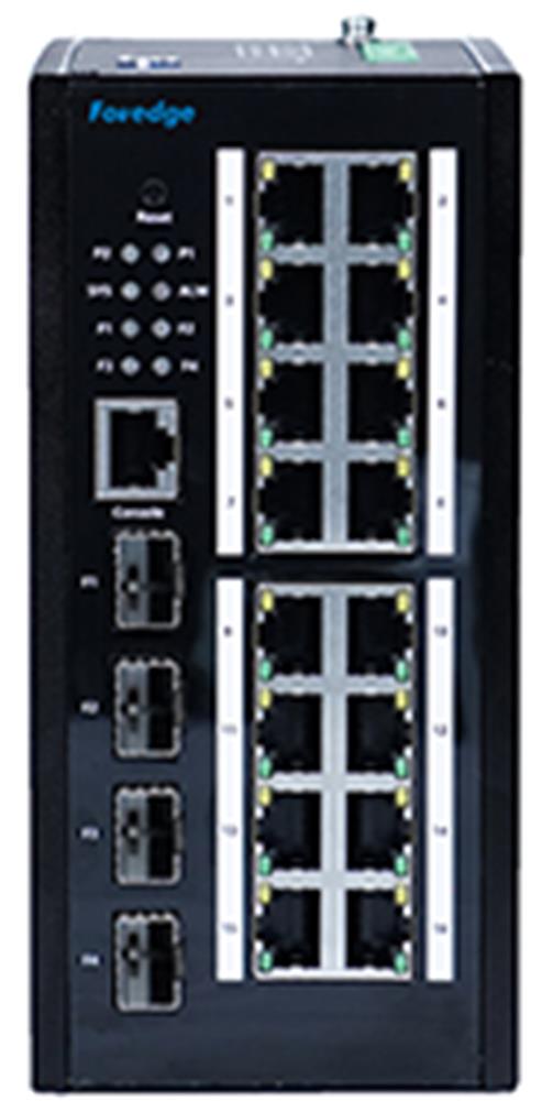 FOREDGE IS1016GPS-4F Industrial Gigabit 16plus 4 Port Managed PoE Switch