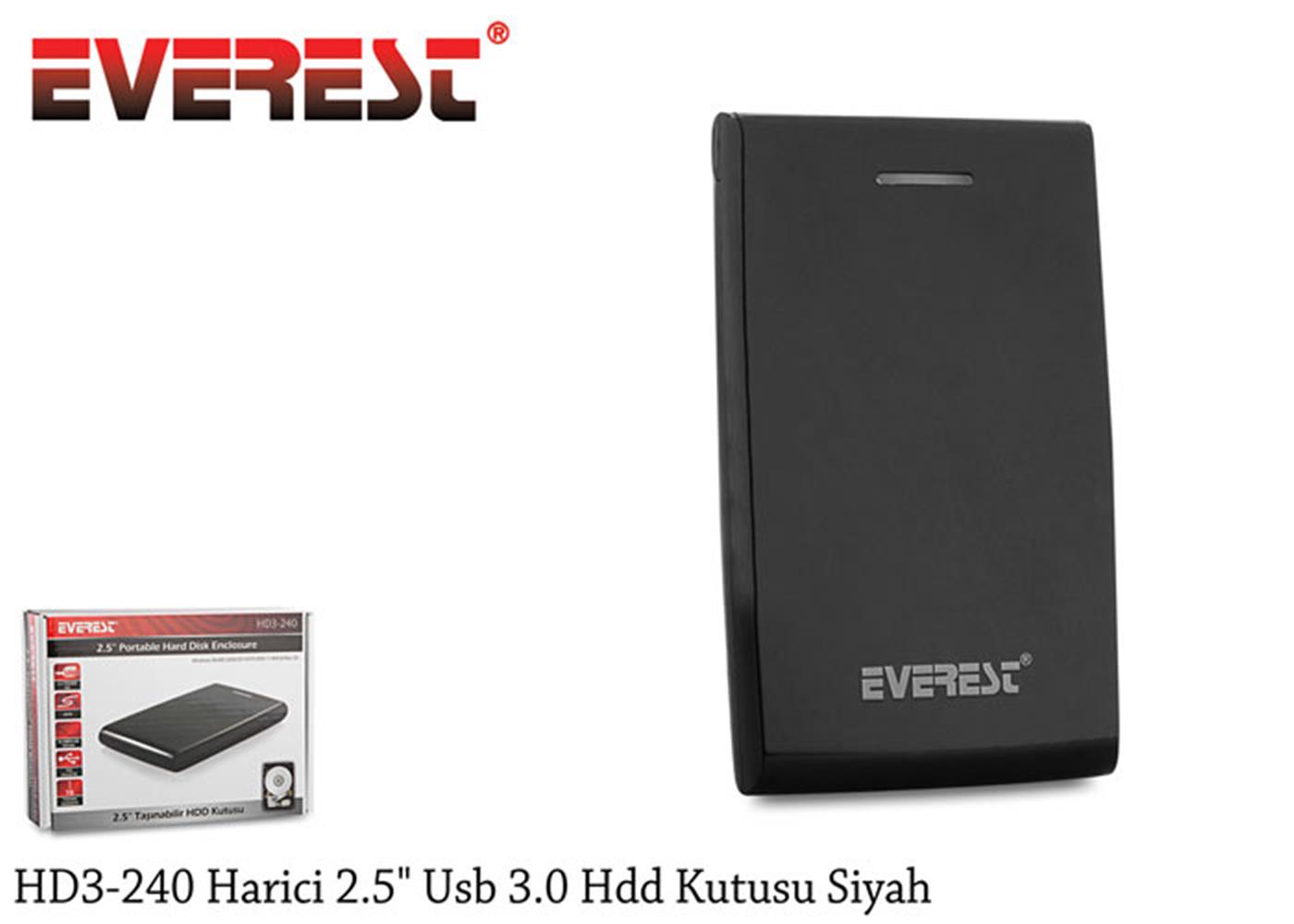 Everest HD3-240 Harici 2.5