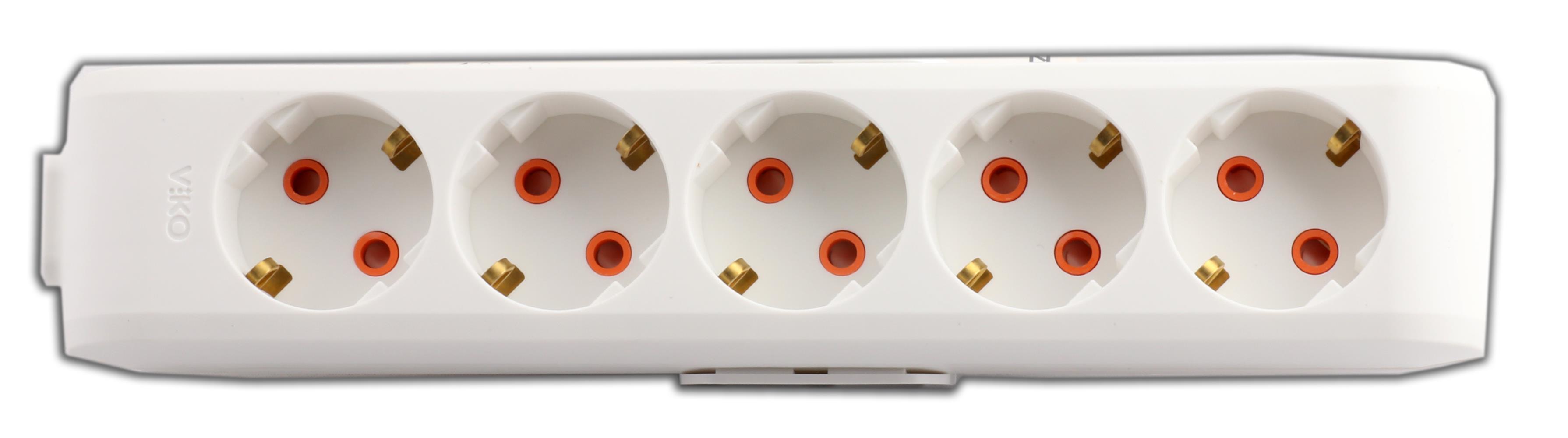 Viko Multi-Let Vm55 5li 5mt Topraklı  Kablolu (90113505)