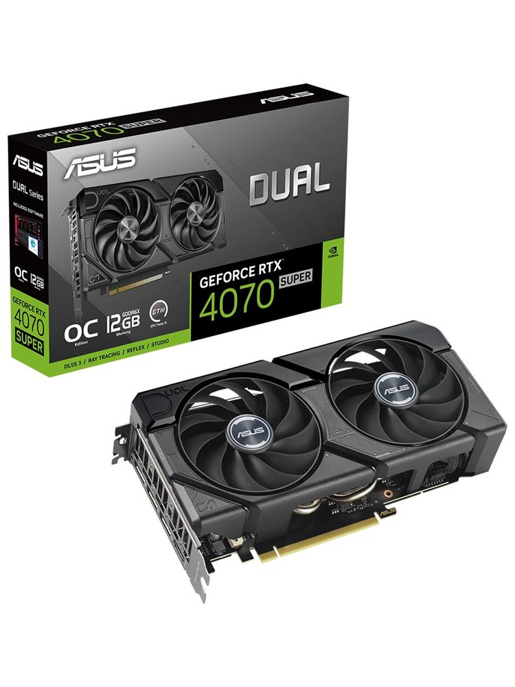 Asus RTX 4070 Super Dual Evo OC DUAL-RTX4070S-O12G-EVO 192 Bit GDDR6X 12 GB Ekran Kartı