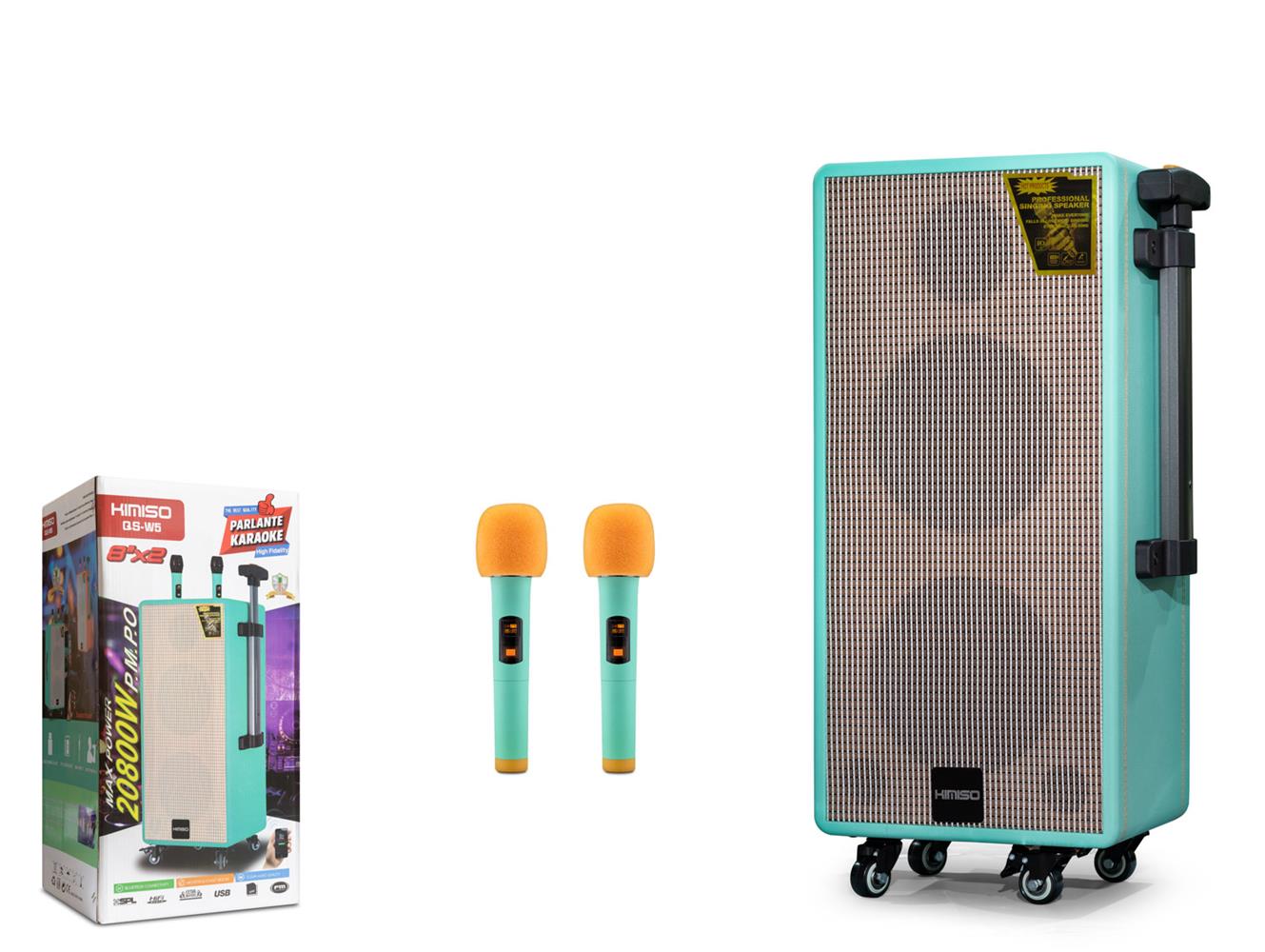 Kimiso QSW5 Bluetooth Speaker 2x8