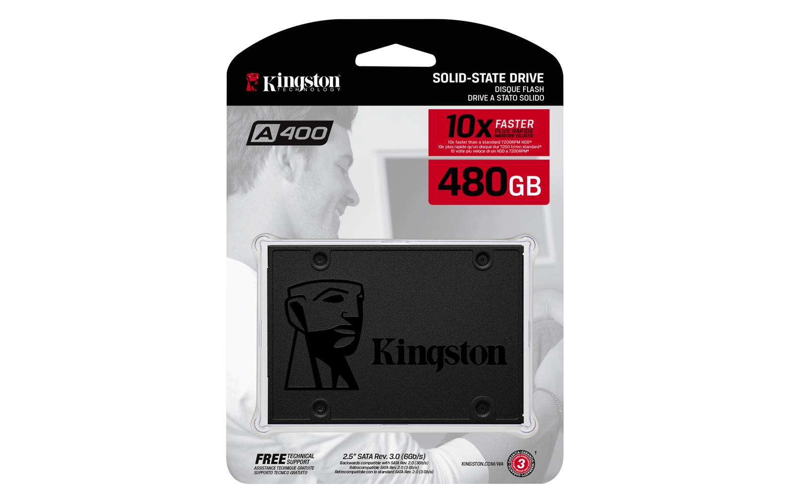 Kingston 480Gb Ssdnow A400  2.5