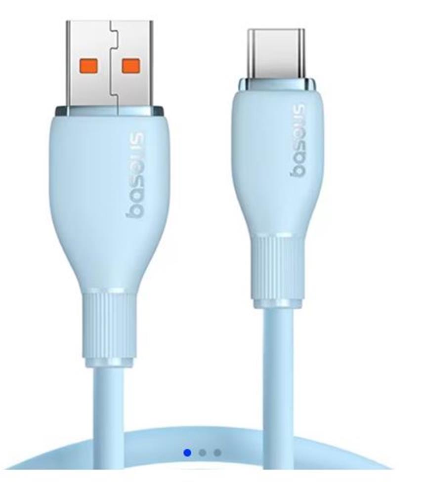 Baseus Pudding USB to C 100W Kablo 1.2m Mavi (P10355703311-00)
