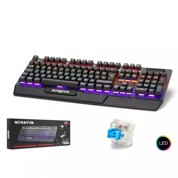 Novator G505 Mekanik Klavye Blue Switch
