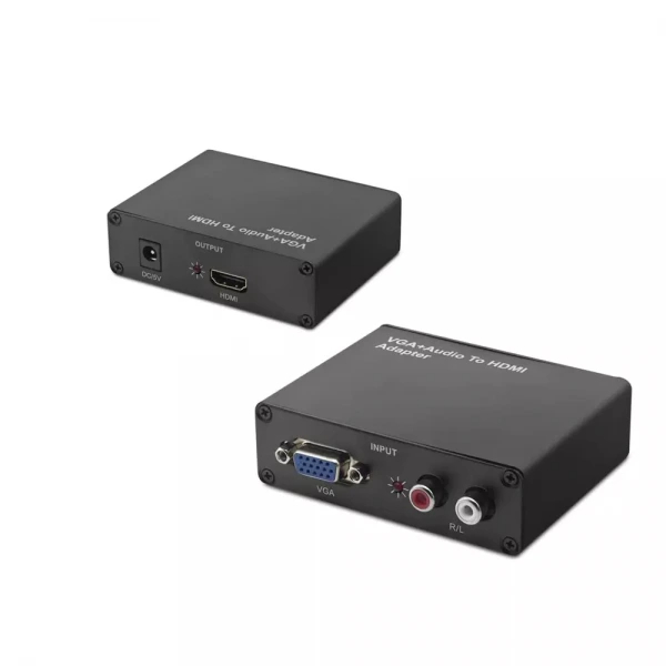 HADRON HD210 ÇEVİRİCİ VGA+AUDIO TO HDMI