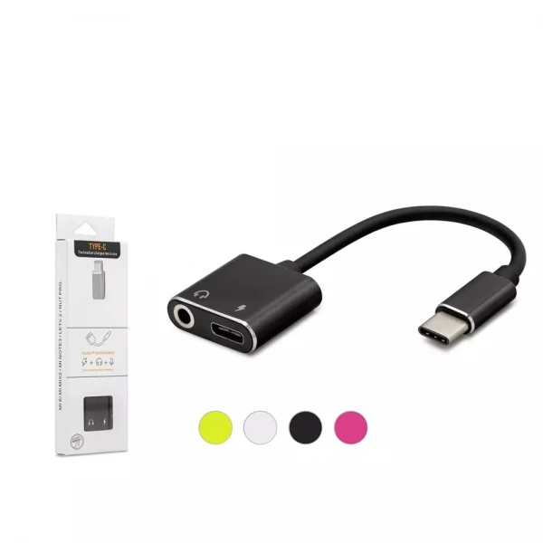 HADRON HDX1009 ÇEVİRİCİ TYPE-C TO AUX/TYPE-C