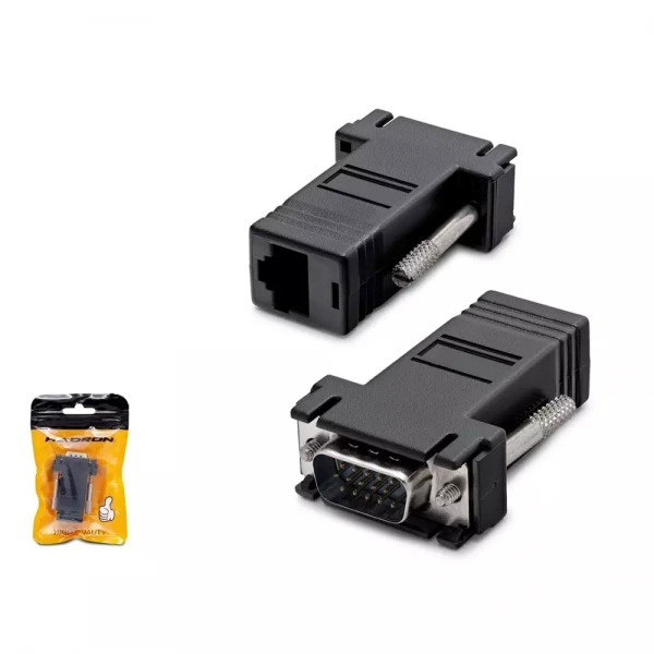 HADRON HDX1034 ADAPTÖR ÇEVİRİCİ VGA TO LAN