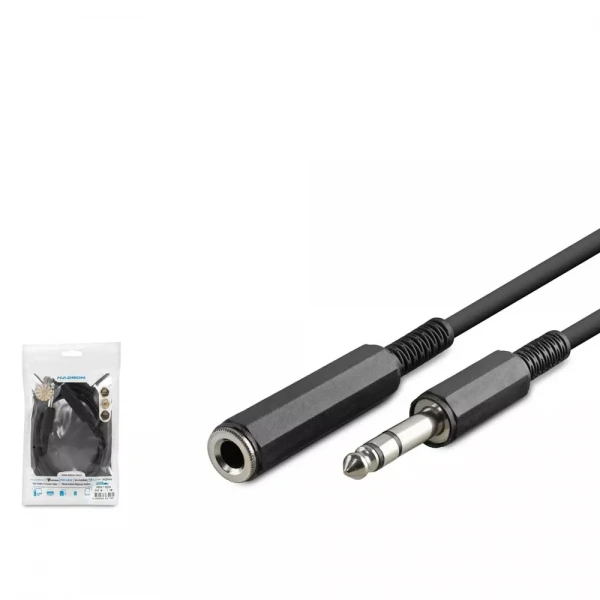  HADRON HDX1050 ENSTRUMAN KABLO GİTAR DC6.35F TO DC6.35M 1.5MT