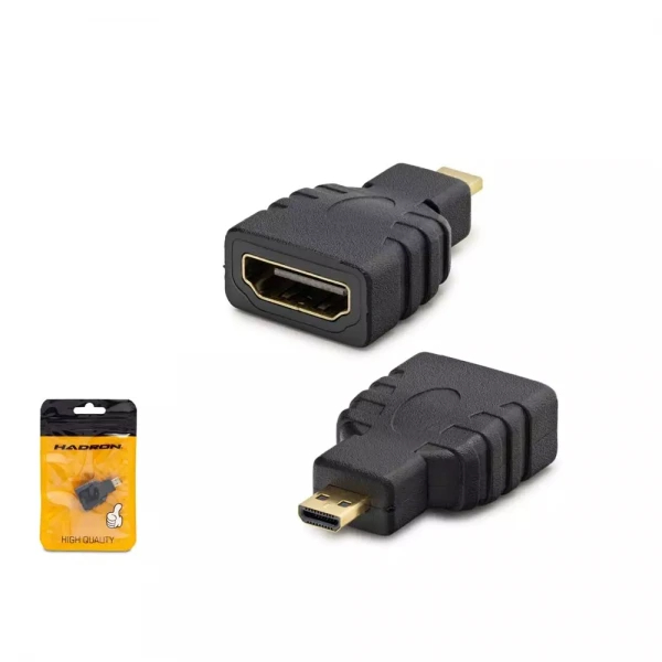 HADRON HDX1267 ADAPTÖR ÇEVİRİCİ HDMI TO HDMI MICRO F/M