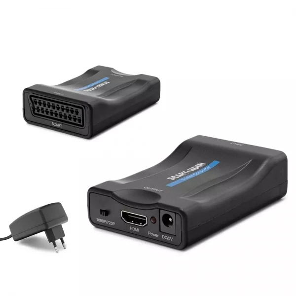 HADRON HDX1273 ÇEVİRİCİ SCART TO HDMI