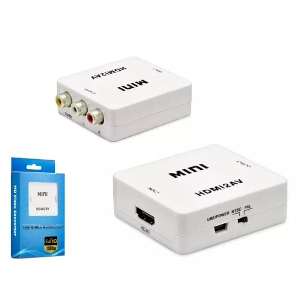 HADRON HDX1281 ÇEVİRİCİ HDMI TO RCA AUDIO
