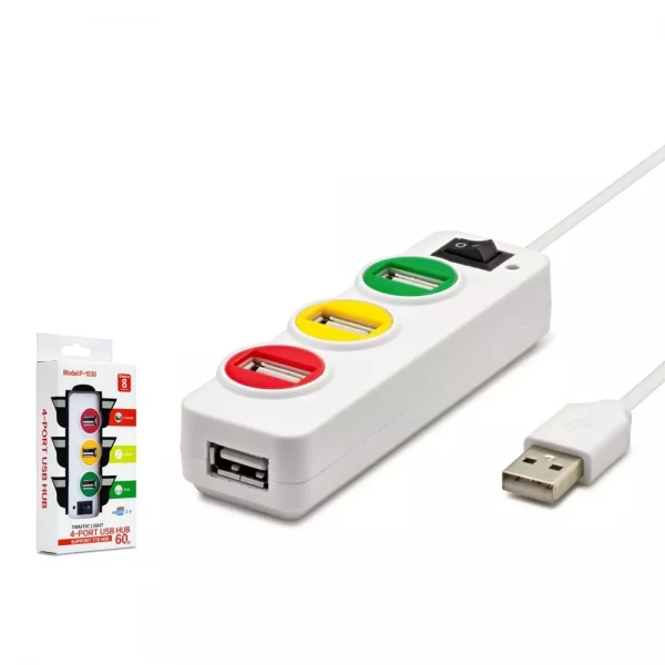 HADRON HDX7018 HUB USB 2.0 4 PORT LEDLİ