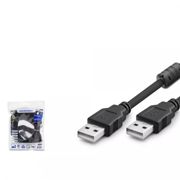 HADRON HDX7522 KABLO USB M/M 5M SİYAH